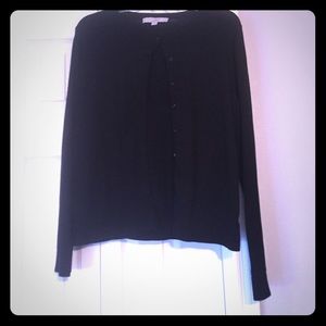 LOFT black cardigan sweater