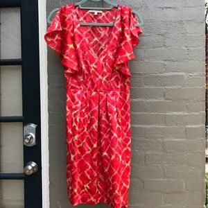 Collective Concepts flutter sleeve dress