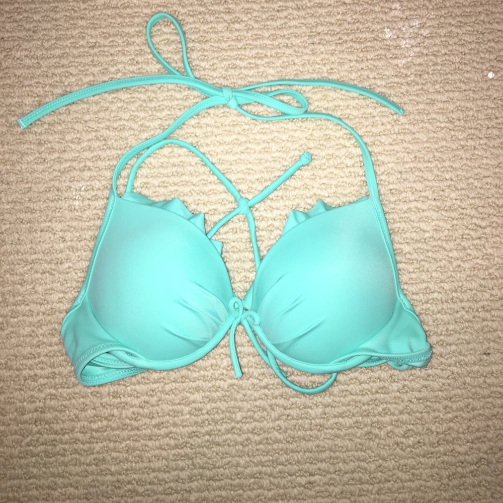 Victoria secret push-up bikini top and bottoms 32A