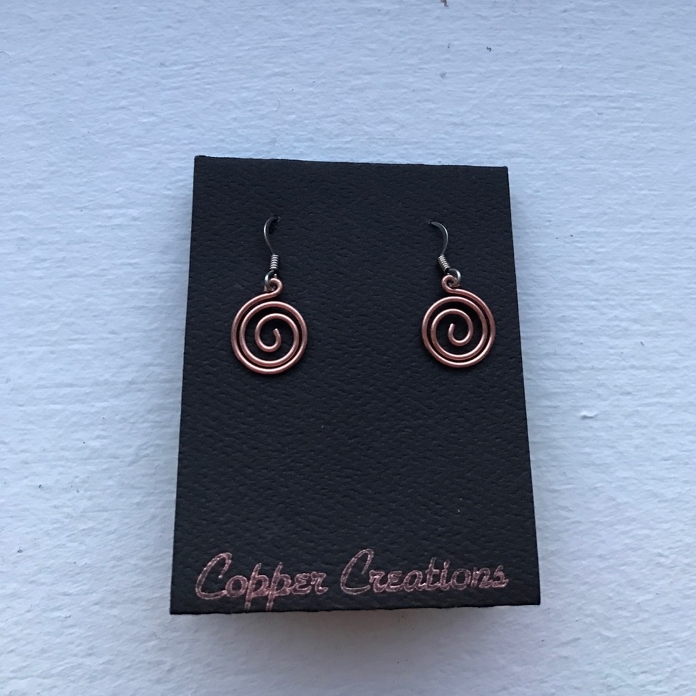 Wire wrapped Handcrafted Earrings