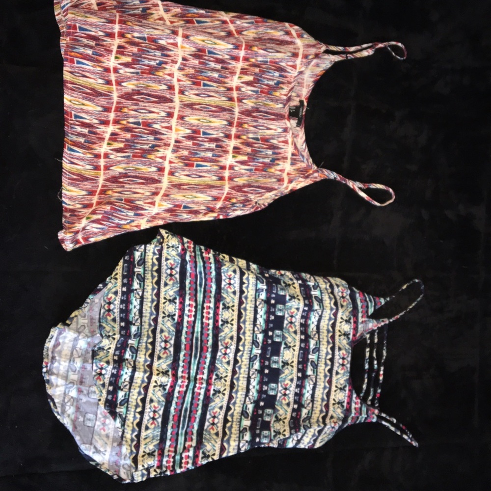 Two tank tops