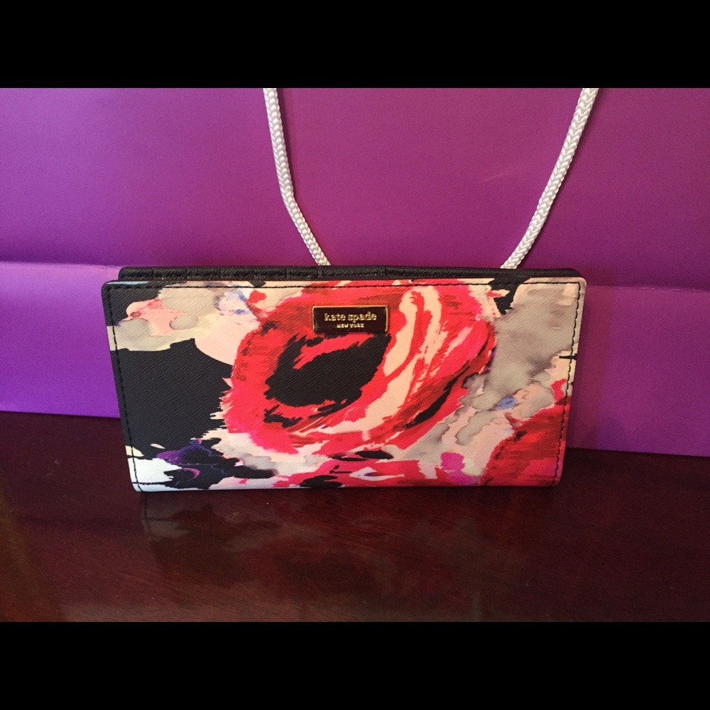NWT Authentic Kate Spade Stacy Wallet.