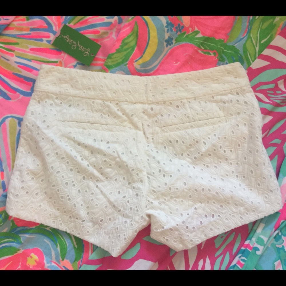 HP NWT LILLY PULITZER ELLIE RESORT SHORTS- 0&10 - Picture 6 of 6