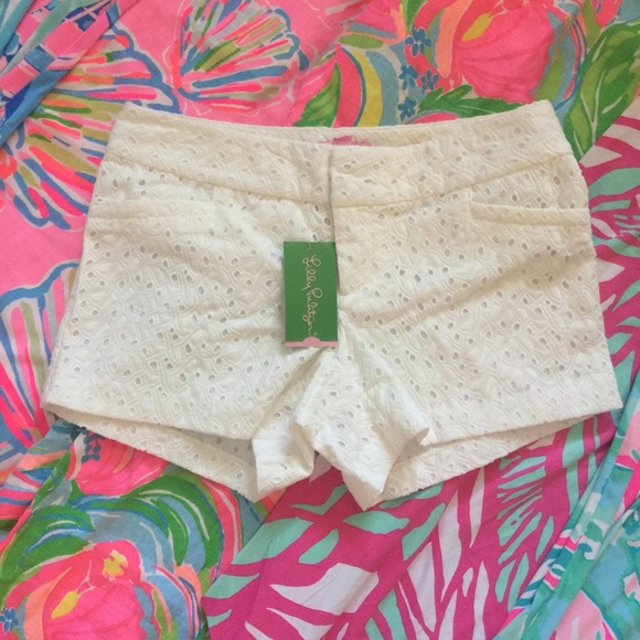 HP NWT LILLY PULITZER ELLIE RESORT SHORTS- 0&10 - Picture 5 of 6