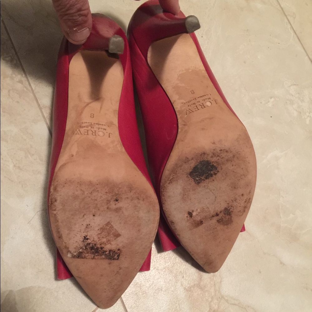 J.Crew  heels 4" 👠Genuine Leather 8 us - Picture 8 of 8