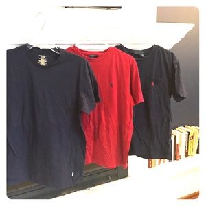 Polo Ralph Lauren crew neck t shirt bundle