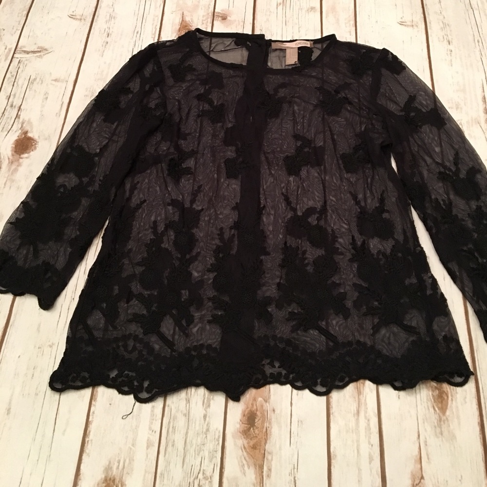 Sheer Lace Top- Soo pretty!! Forever 21