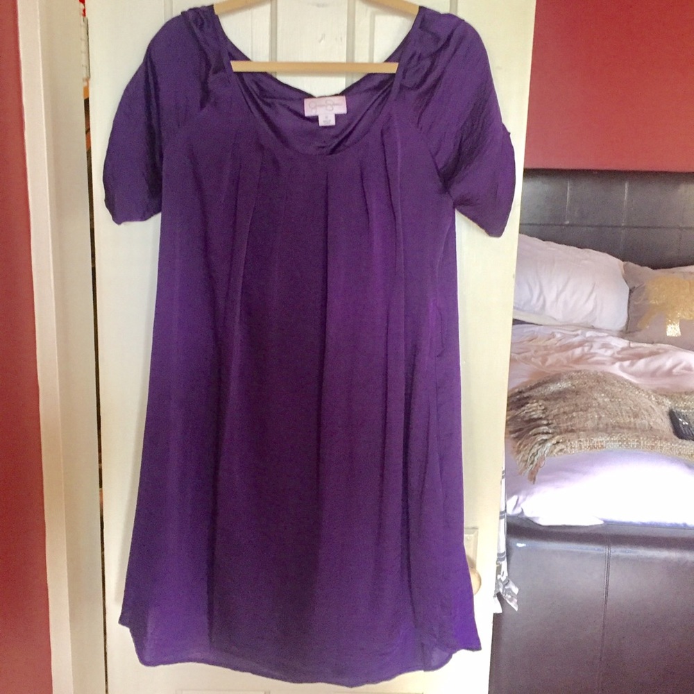 Jessica Simpson Purple Dress