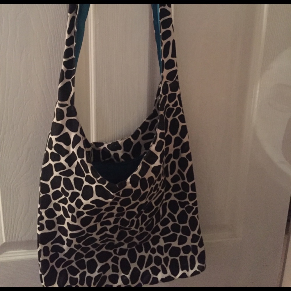 Fabric crossbody bag