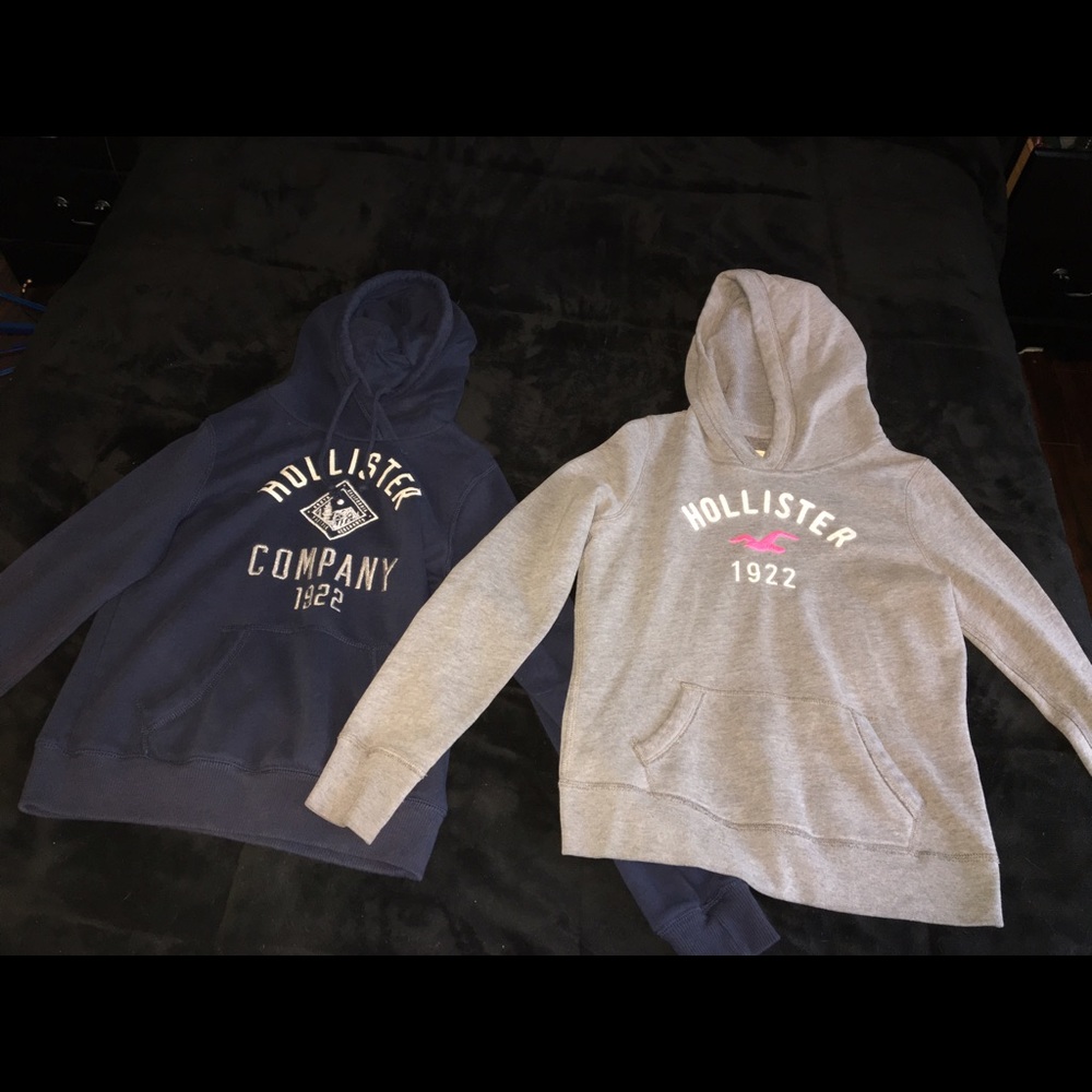 Two hollister hoodies