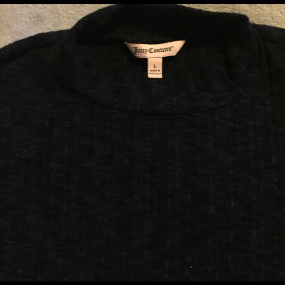 Navy blue long sleeve, juicy couture, pullover lg