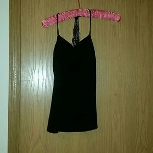 BKE Boutique Black dressy tank