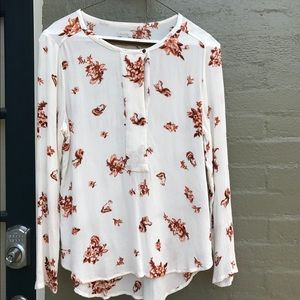 Hinge blouse squirrels