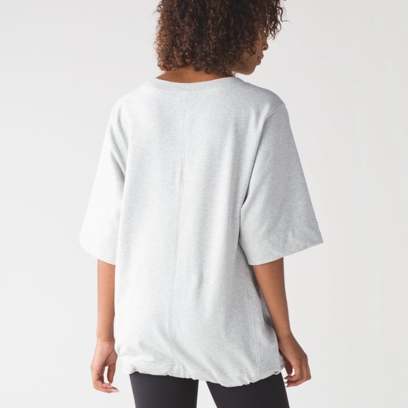 NWT Lululemon Split Short Sleeve Sweatshirt - Picture 2 of 5