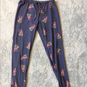 Forever 21 Floral Bed-Time Pants