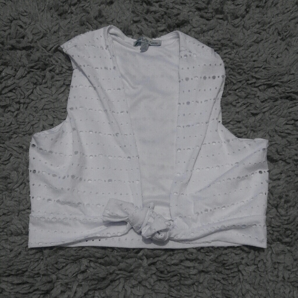 Swim Cover Top/Crop Top