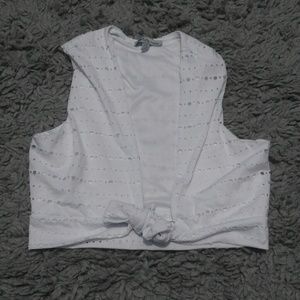 Swim Cover Top/Crop Top