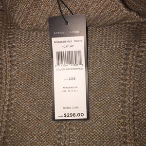 BCBG Cable knit sweater dress NWT