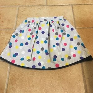 CR Kids polka dot skirt. EUC Size 4