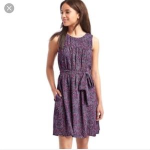 Gap Shirred Swing Dress
