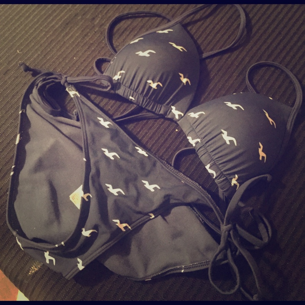 Top and bottom swim suit