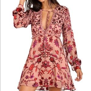 For Love and Lemons Pink Mini Dress