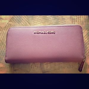 Dusty Rose Michael Kors Wallet