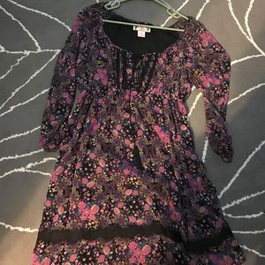 Flying tomato dress spring floral print