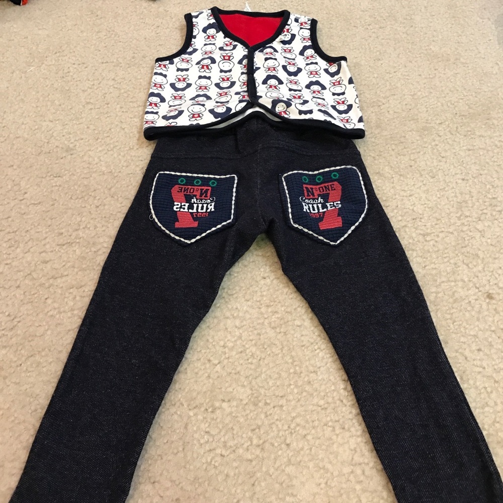 Cute 12-18 month old little boy outfit