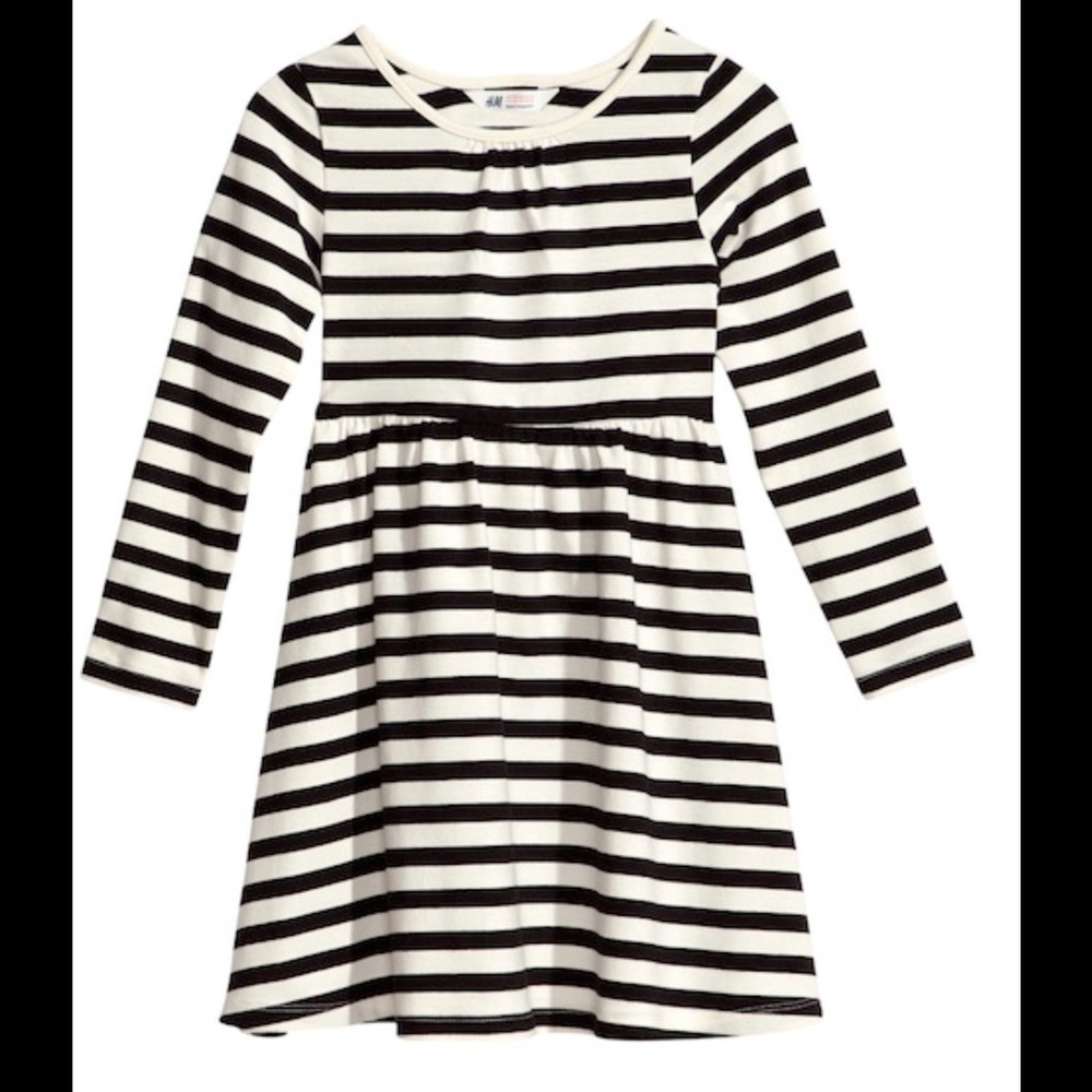 Girls Striped H&M dress