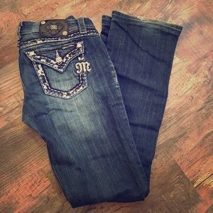 Miss Me Easy Boot Cut Embellished Jeans