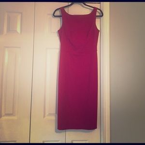 EXPRESS Cranberry Red Dress