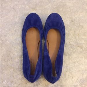 Blue Coach flats