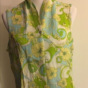 KASPER ASL - 100% silk top