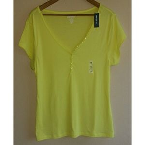 Old Navy Perfect Henley Tee