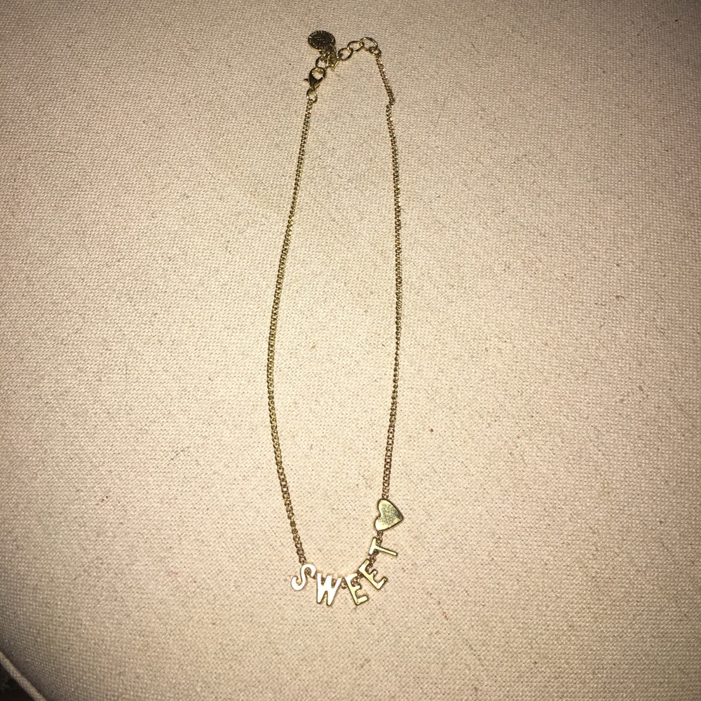BCBG gold necklace