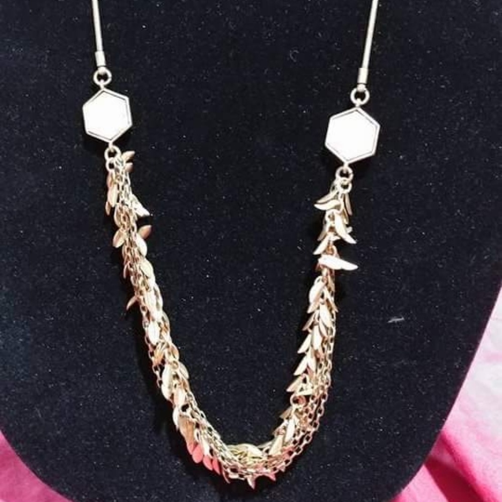 Casablanca long Fringed Necklace