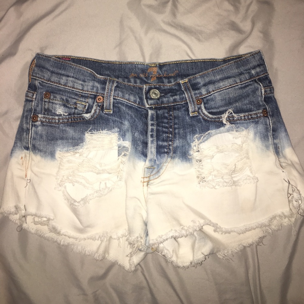 7 for all man kind shorts