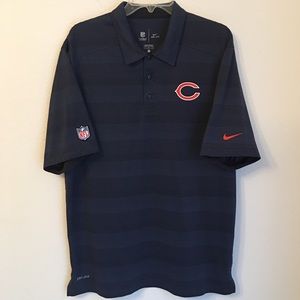 Nike Dri-Fit Chicago Bears Polo Shirt