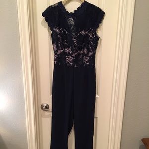 Navy jumpsuit