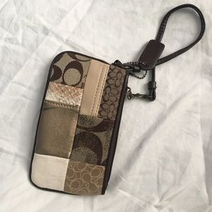 Coach wristlet