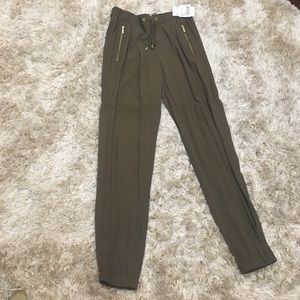 Micheal Kors Army Green size joggers