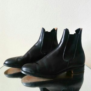 Vintage Leather Chelsea Boots