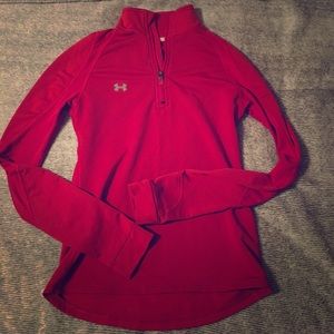Under armour xs long sleeve athletic 1/4 zip