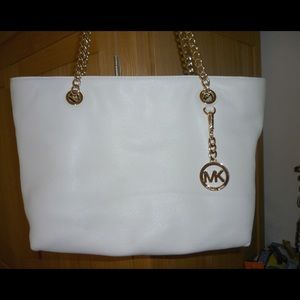 White Michael Korea Purse