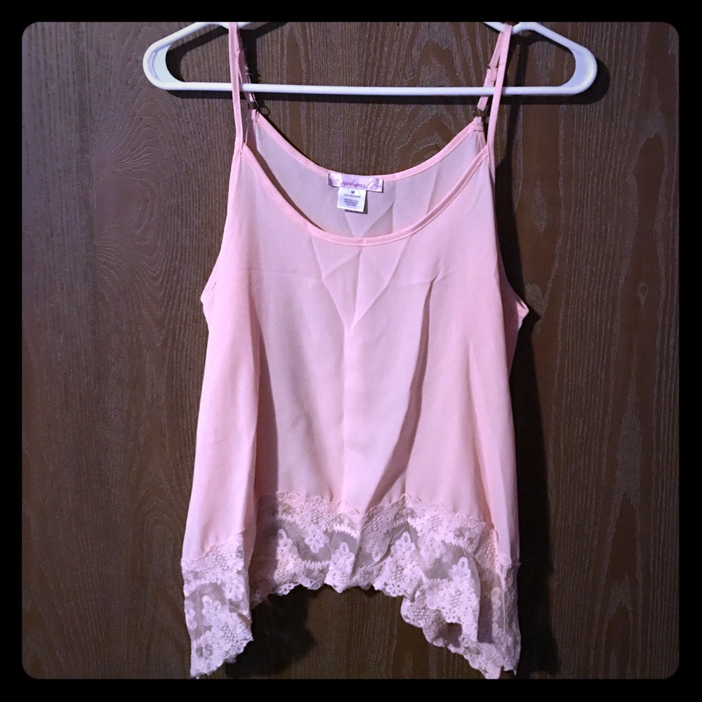 Light pink tank top