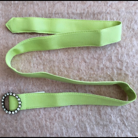 SOLD Crewcuts Neon Green Belt - Picture 2 of 3