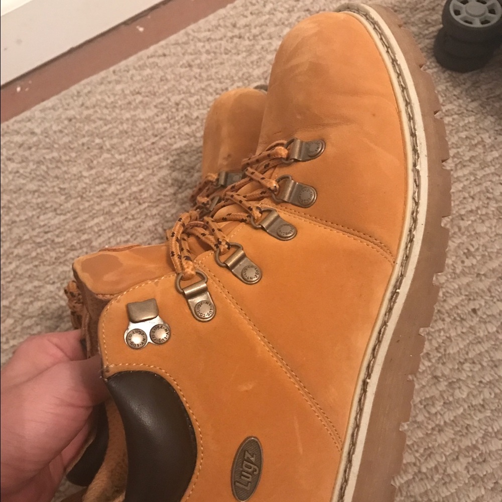 Lugz boots man 8