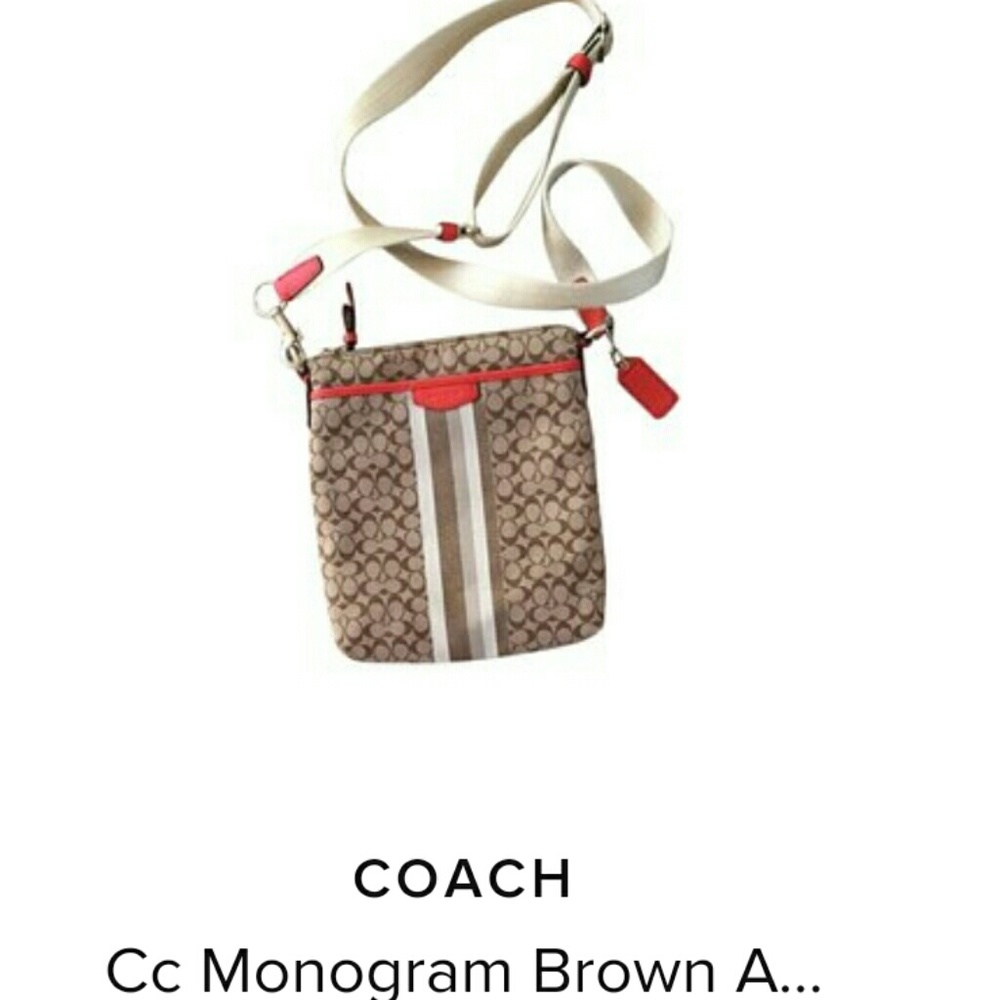 COACH monogram bag