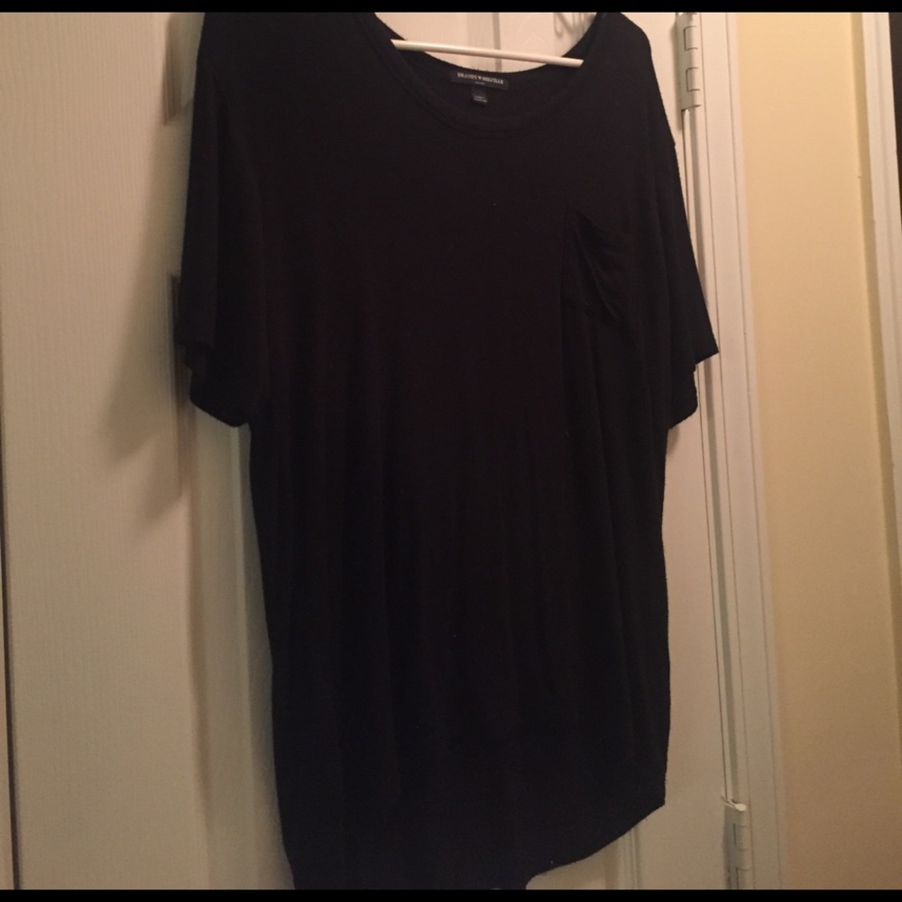 Brandy Melville Soft Black Tee